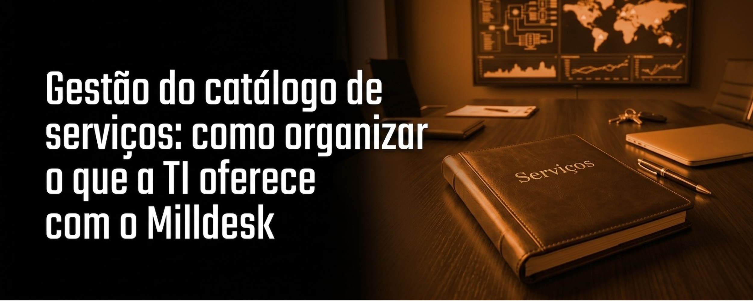 Banner - Gestão do catálogo de serviços